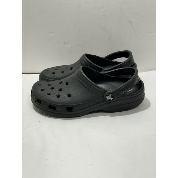 Crocs Unisex Adult's Classic Original Clog Color Black Size Men 6 - Women 8 - Picture 5 of 9